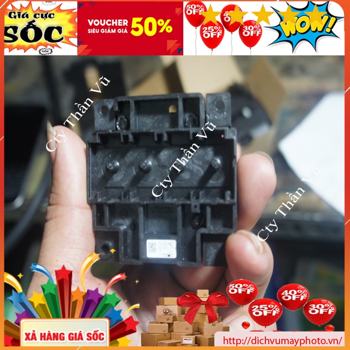 Đầu in máy màu Epson L300 L310 L360 L365 L455 L565 L405 hàng bền đẹp có bao test bảo hành INECO