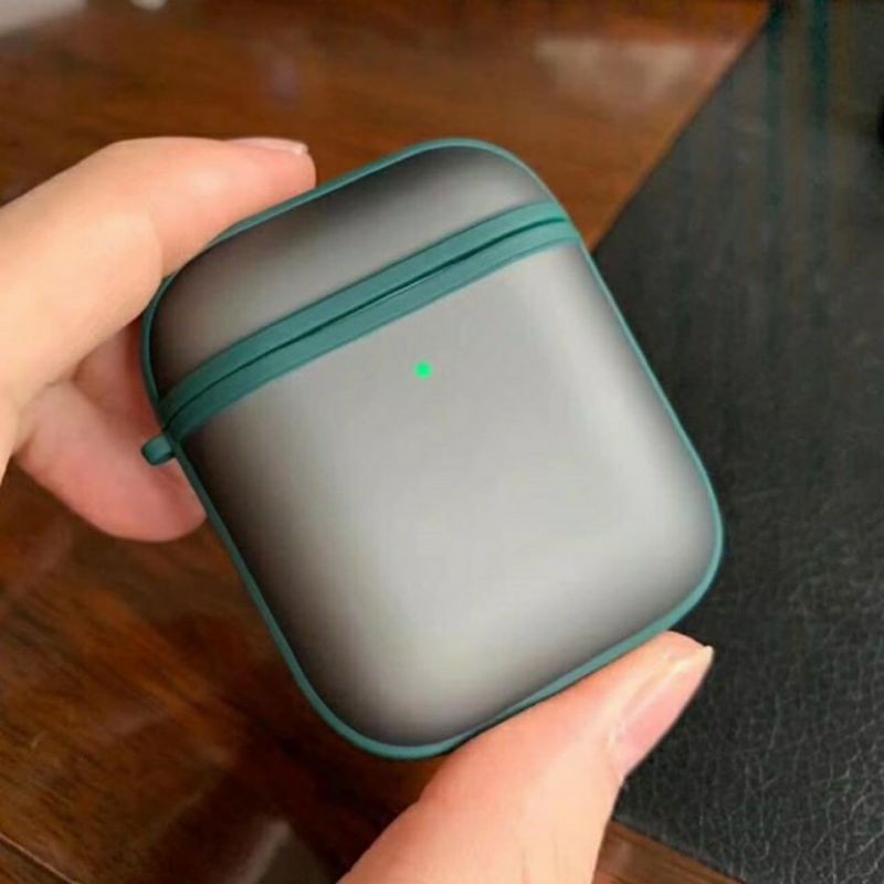 Bao Case cho tai nghe Airpods 3 - Airpod 1 - 2- Airpods Pro Hiệu LikGus nhám viền màu siêu đẹp, chống bám vân tay