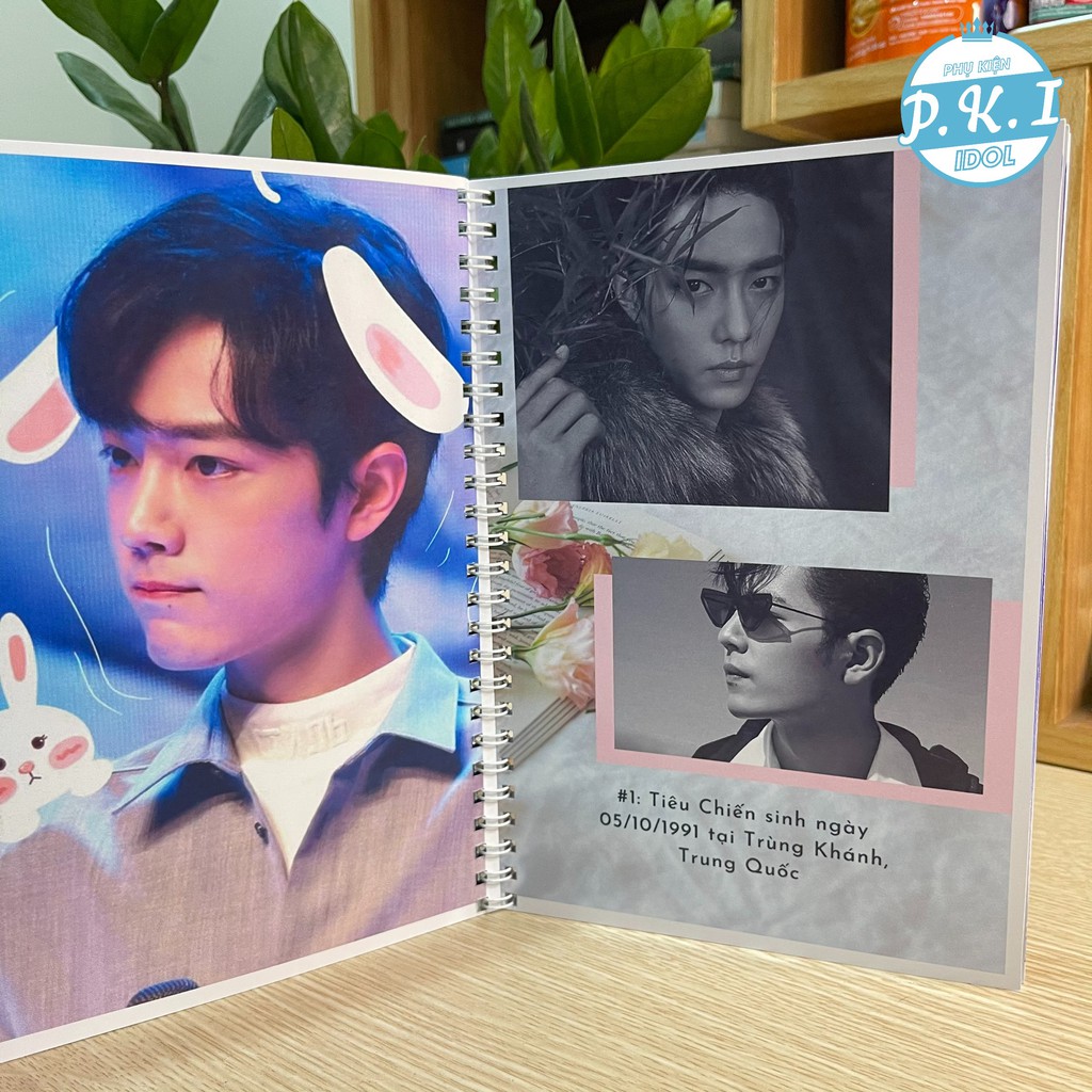 Bộ Photobook Album ảnh Tiêu Chiến 2021 - QUÀ TẶNG C-POP