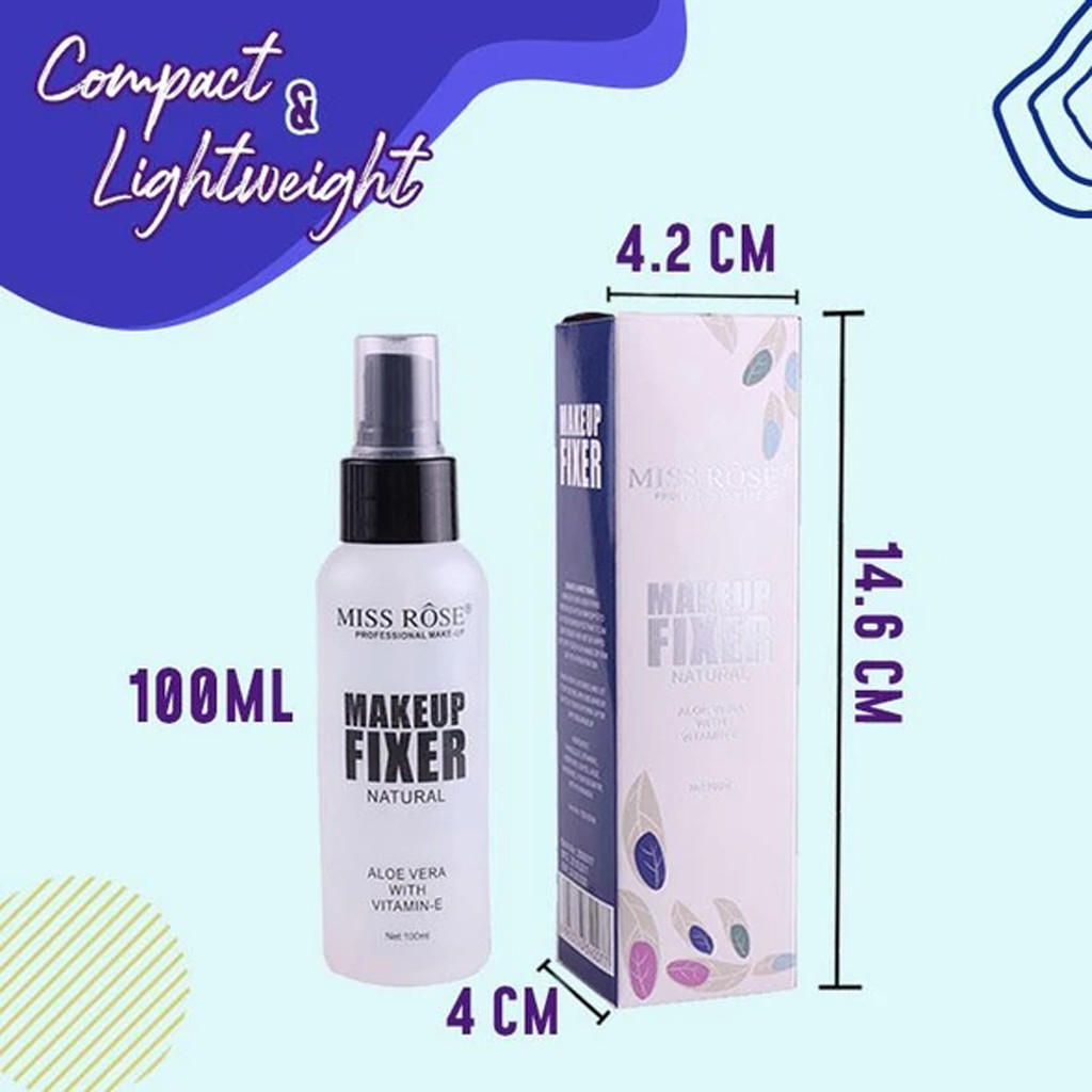 (Hàng Mới Về) Bình Xịt Cố Định Lớp Trang Điểm 24h Lâu Trôi 100ml