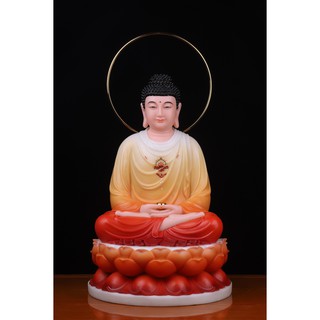 [GIÁ GỐC GIẢM 10%] Tượng Bổn Sư Thích Ca Đẹp Hảo Tướng bột đá Cao Cấp 30cm Đài Loan