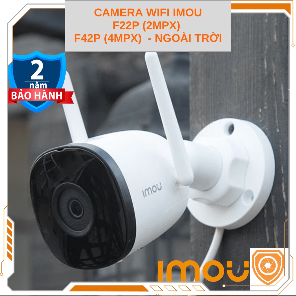 Camera wifi - mini - Imou IP ngoài trời xem qua điện thoại laptop F22P F42P
