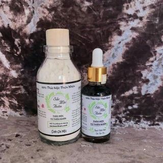 COMBO SẮC MỘC THIÊN ( GỒM TINH CHẤT TÁI TẠO DA VÀ LINH CHI MỘC )
