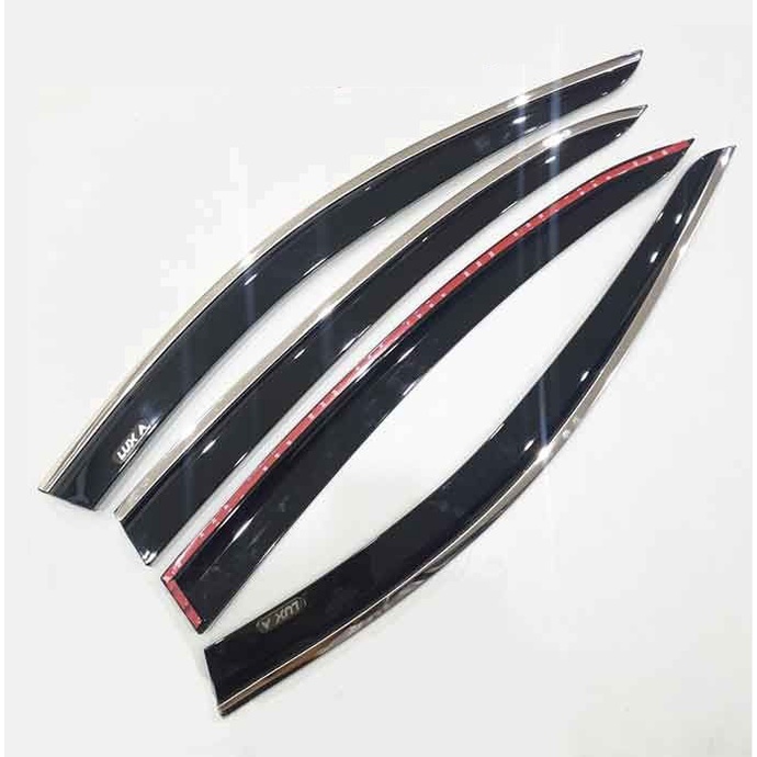 Vè che mưa chỉ INOX xe Vinfast Lux A - Hàng cao cấp chỉ inox sáng bóng không han gỉ