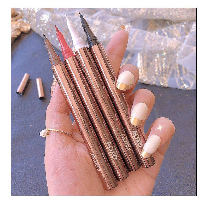 Bút Kẻ Mắt Aoxo Nhanh Khô Chống Thấm Nước Mềm Mượt