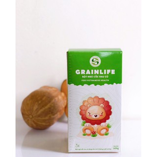 Bột ngũ cốc rau củ dùng cho trẻ tập ăn dặm giàu dinh dưỡng Lolifood 400gr
