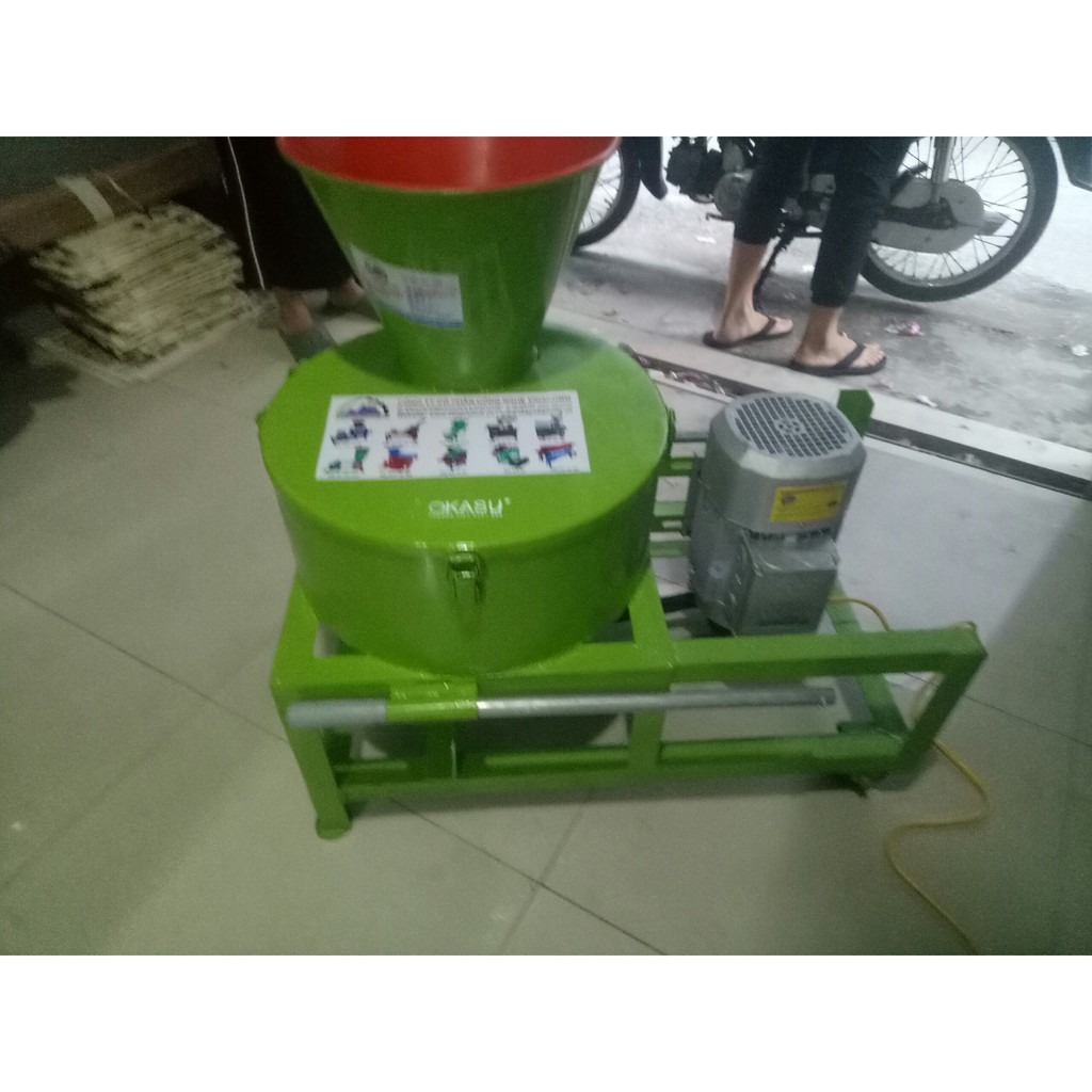 Máy băm chuối băm cỏ đa năng okasu mới nhất 2019