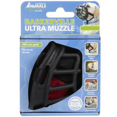 Rọ mõm cho chó [size 6] BASKERVILLE  BASKERVILLE ULTRA MUZZLE