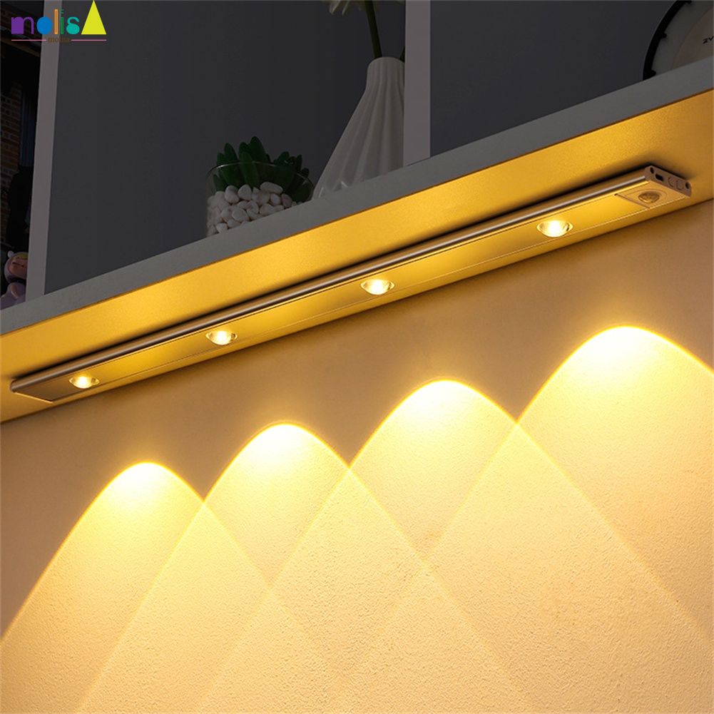 Sẵn Sàng Cực Thông Minh Led Cơ Thể Con Người Cảm Ứng Dây Tủ Rượu Tủ Tủ Quần Áo Tủ Sideboard Cabin Sạc Lượn Sóng Ánh Sáng-Bộ Lđtb & XH
