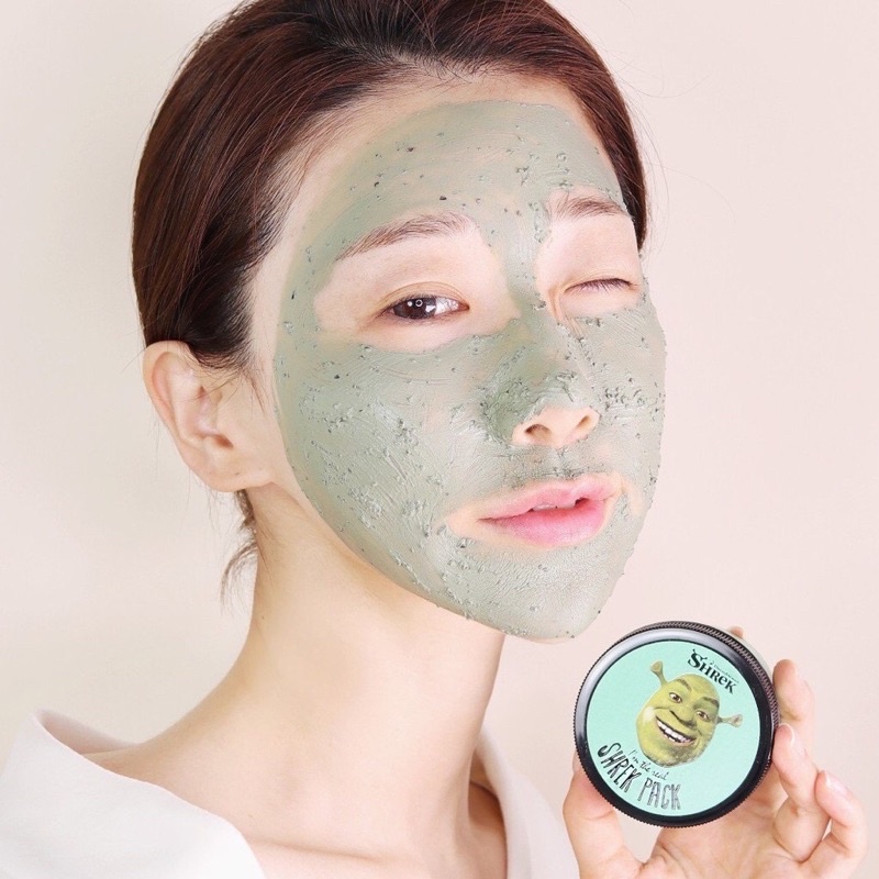 [Auth 100%] MẶT NẠ ĐẤT SÉT BẠC HÀ RAU MÁ SHREK PACK