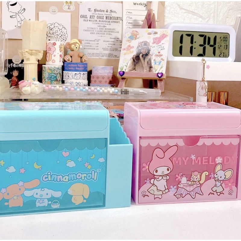 TỦ MINI CINNAMOROLL VÀ MYMELODY