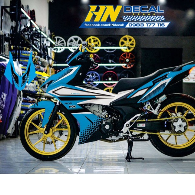 Tem Trùm Winner X Xanh Ngọc