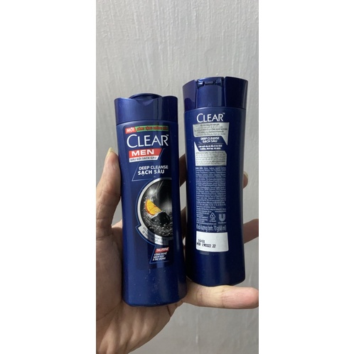 DẦU GỘI ĐẦU SỮA TẮM CLEAR MEN 3 IN 1 DÀNH CHO NAM