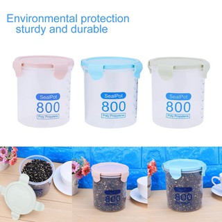 Storage 800ml Clear Snacks Storage Box Food Holder Grain Container ​Home Organizer