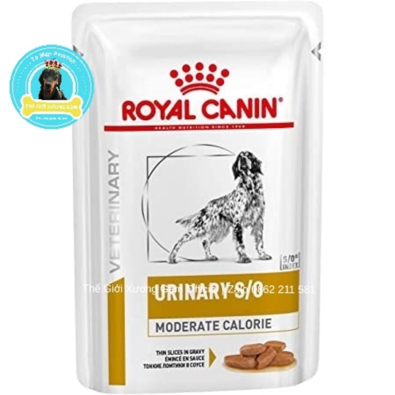 [HSD2022/2023] ROYAL CANIN URINARY S/O PATE HỖ TRỢ TAN SỎI CHO CHÓ