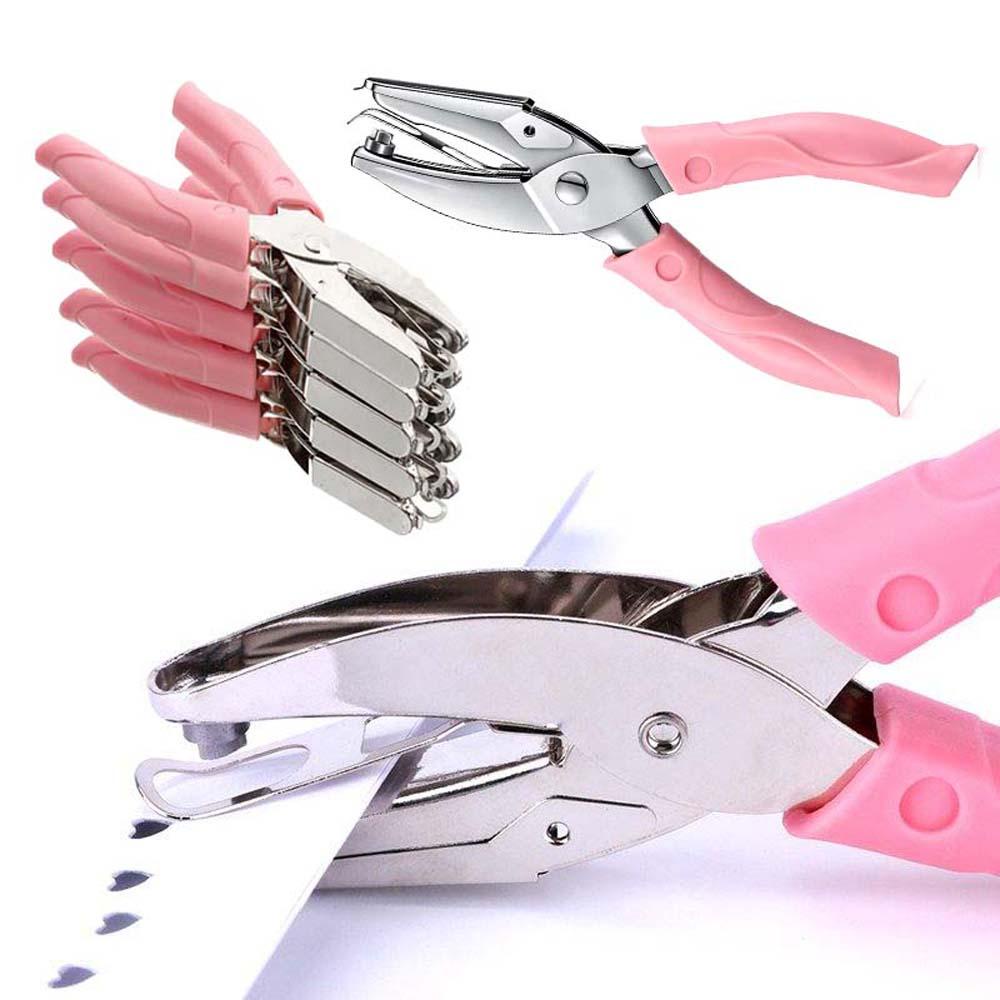 Dụng Cụ Đục Lỗ Cầm Tay Với Tay Cầm Mềm Mại Cho Sổ Tay / Vé Máy Bay Văn Phòng