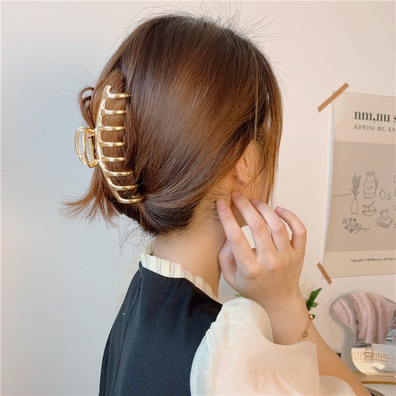 Kẹp tóc kim loại kiểu đuôi ngựa hàn quốc (KT102)