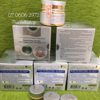 (Tặng hủ 3g) Kem Ngọc Trai Dưỡng Trắng Da Vitamin C Q10 Luna Belle