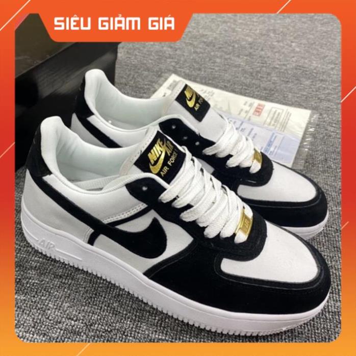 Giày Thể Thao Nam Nữ, Giày_Nike Trắng xám lông chuột Air Force 1, Giày thể thao hót nhất 2022