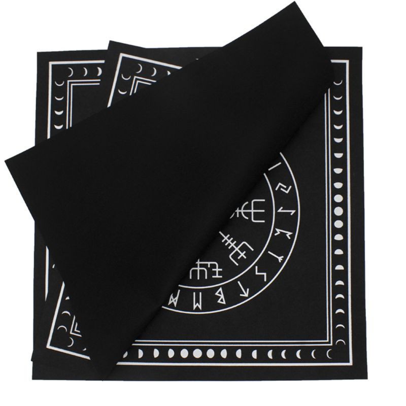 mm 50*50cm Non-woven Tarot Tablecloth Rune Divination Altar Patch Tarot Table Cover