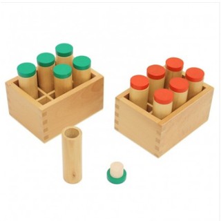 Giáo cụ Montessori ống âm thanh đồ chơi giáo dục sớm