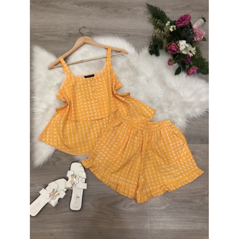 [Mã FASHIONGREEN15 giảm 10% tối đa 30K đơn 99K] Set bộ đùi ngủ 2 dây thời trang | BigBuy360 - bigbuy360.vn