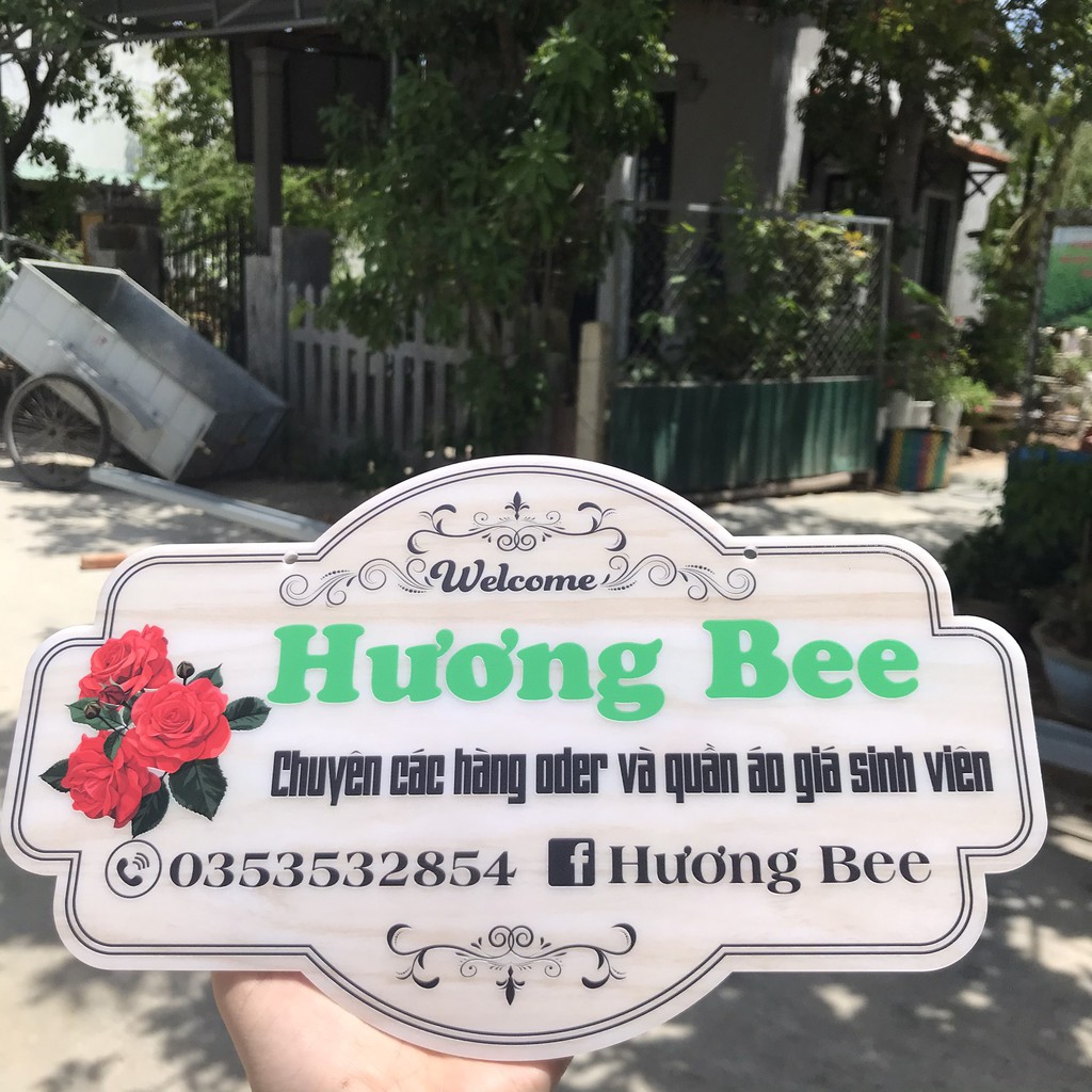 Bảng decor cửa hàng_ bảng hiệu treo shop_ bảng hiệu xinh giá rẻ