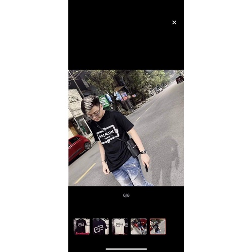 Áo phông BALMAI ô vuông DA6