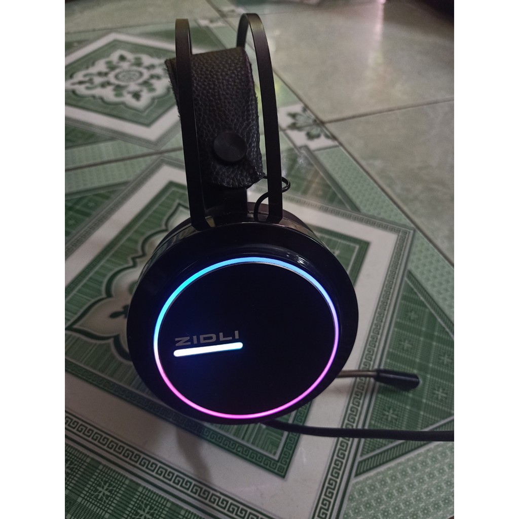 Tai nghe Zidli ZH12s cổng usb 7.1 âm thanh hay đèn led đẹp thanh lý giá rẻ - Máy tính Hiệp Phát
