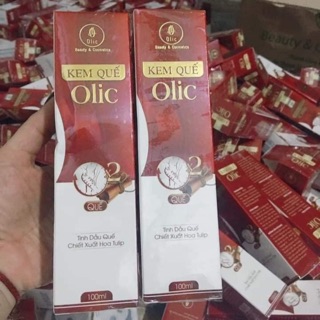Com bo Kem quế olic 10 tube ( kem tan mỡ olic) hàng công ty