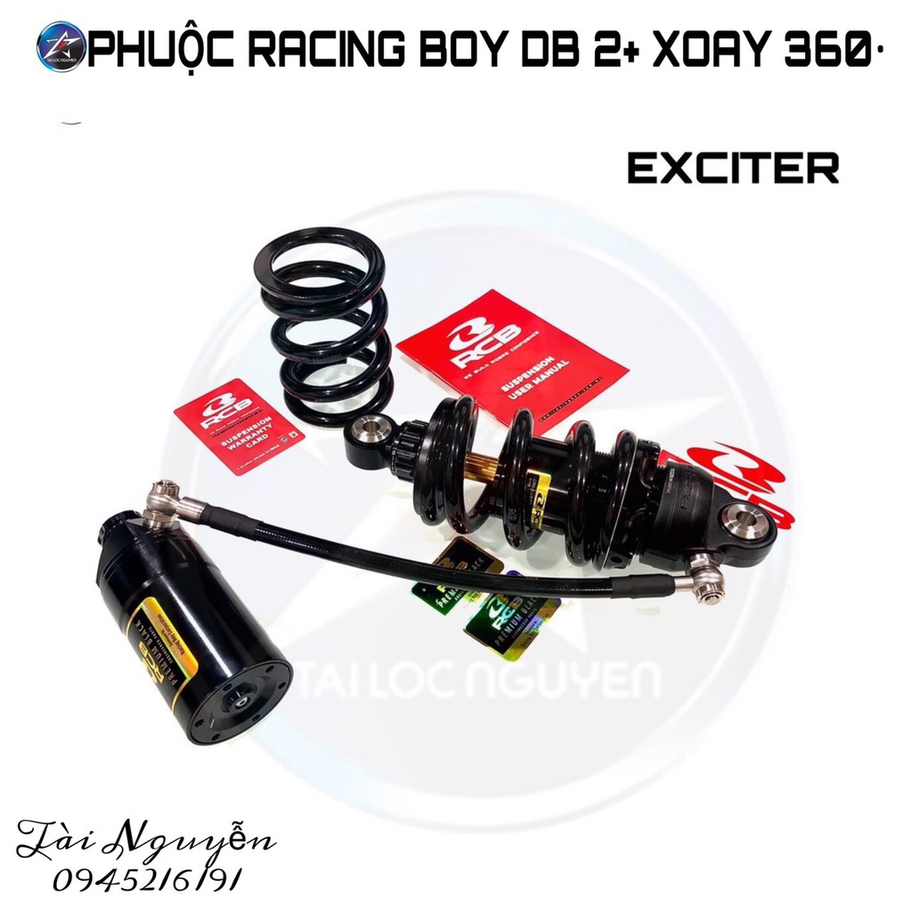 PHUỘC RACING BOY DB 2 PLUS EXCITER / WINNER/SONIC XOAY 360