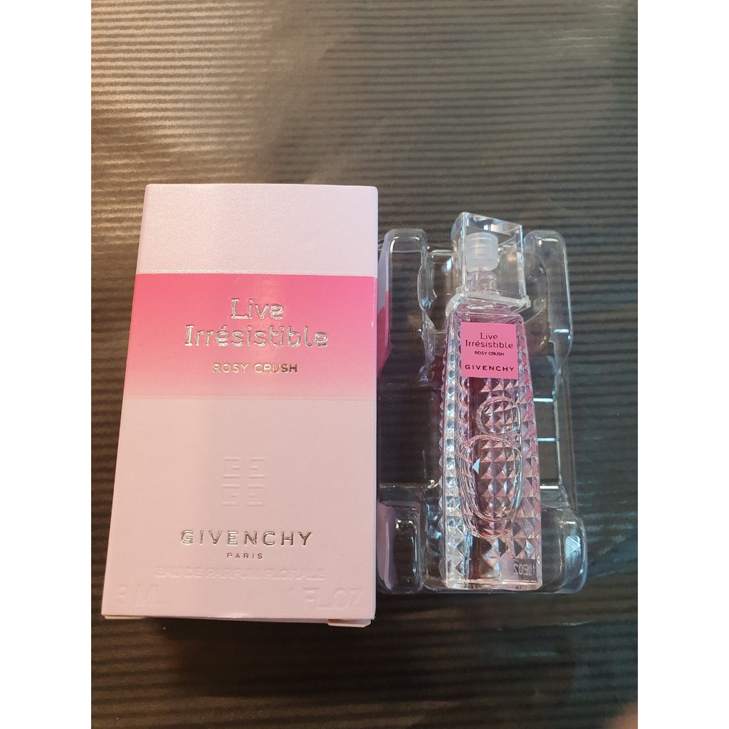 Nước Hoa Givenchy Live Irresistible - Rosy Crush EDP Mini 3ml