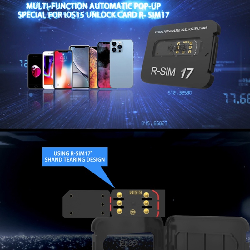 Miếng Dán Thẻ Mở Khóa R - SIM17 Cho 12pro Max, 12, 11,13,12Pro