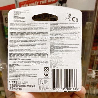 PIN C ENERGIZER MAX E93 BP2 ( Pin Trung )
