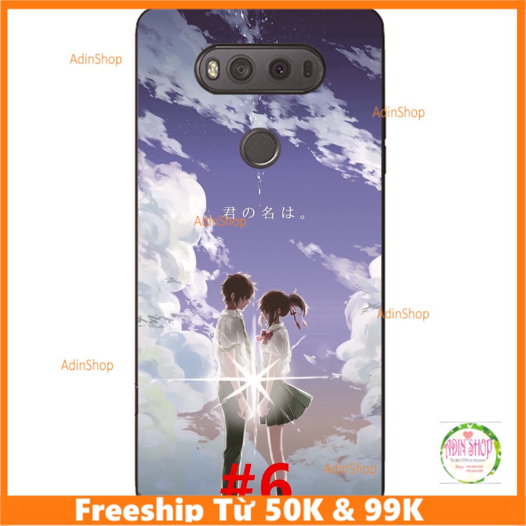 Ốp lưng điện thoại bằng TPU mềm hình hoạt hình Anime dành cho LG V40 V30 V20 V10 (có video)