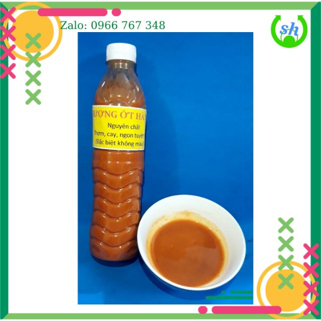 Tương ớt Bắc Tương ớt ăn phởChai 480ml