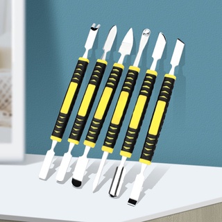 1-6 Chiếc Điện Thoại Di Động Prying Mở Cạp Bộ Hai Đầu Kim Loại Spudger Bộ Cho iPhone iPad Máy Tính Bảng Điện Tử Sửa Chữa Bộ Dụng Cụ