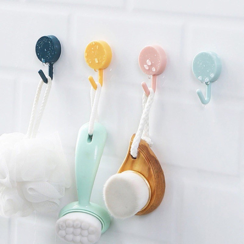 Móc treo chìa khóa quần áo dán tường sáng tạo