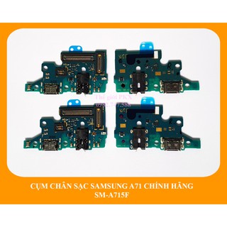 Cụm sạc Samsung Galaxy A71 chính hãng A715F | Cụm đuôi sạc, tai nghe, Micro Samsung A71