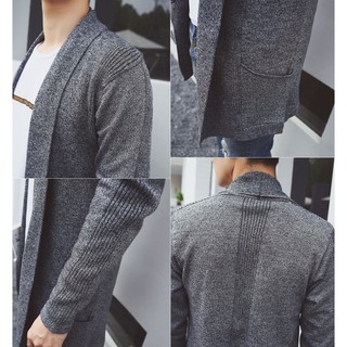 Áo khoác len cardigan nam