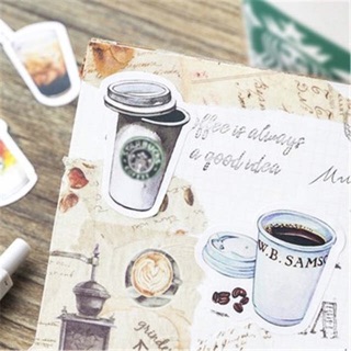 Sticker COFFEE drink set cho sổ planner