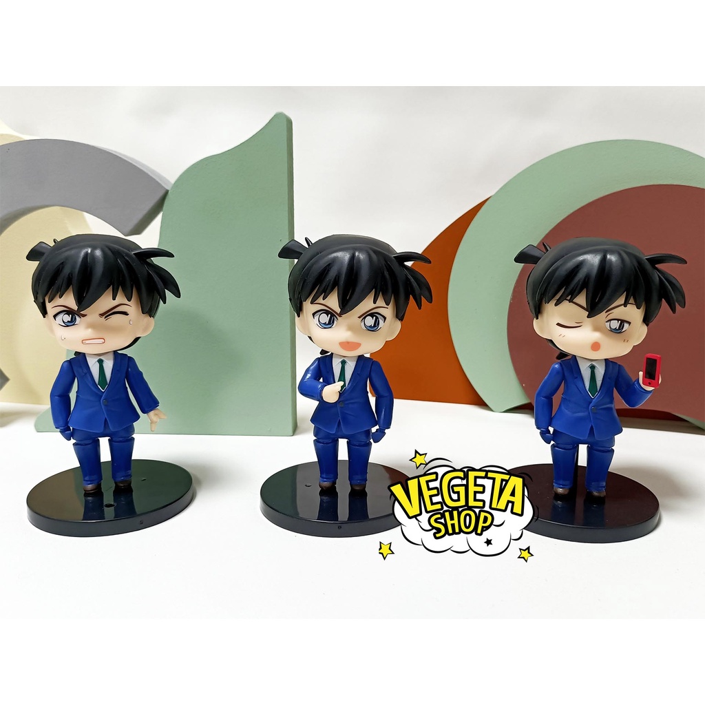 Mô hình Conan - Cặp đôi Shinichi Kudo &amp; Ran Mori - Cao 10cm - ShinichiKudo &amp; Ranmori - Nét đẹp rẻ dễ thương