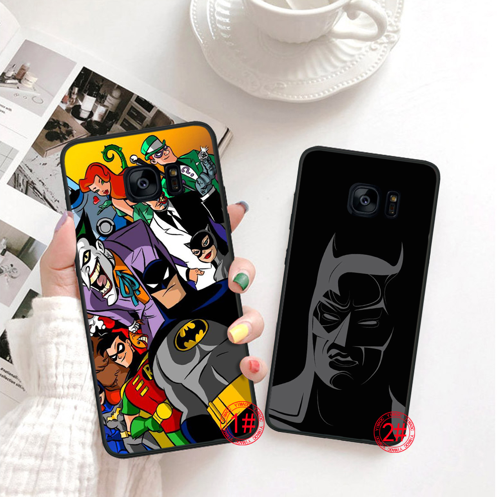 Ốp Điện Thoại Dẻo Họa Tiết Hoạt Hình Batman Cho Samsung S7 Edge S8 S9 S10 Plus Plus S10E 10ih