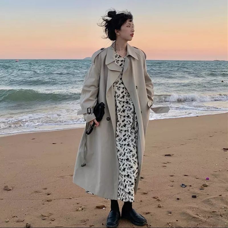 Áo trench coat dáng dài