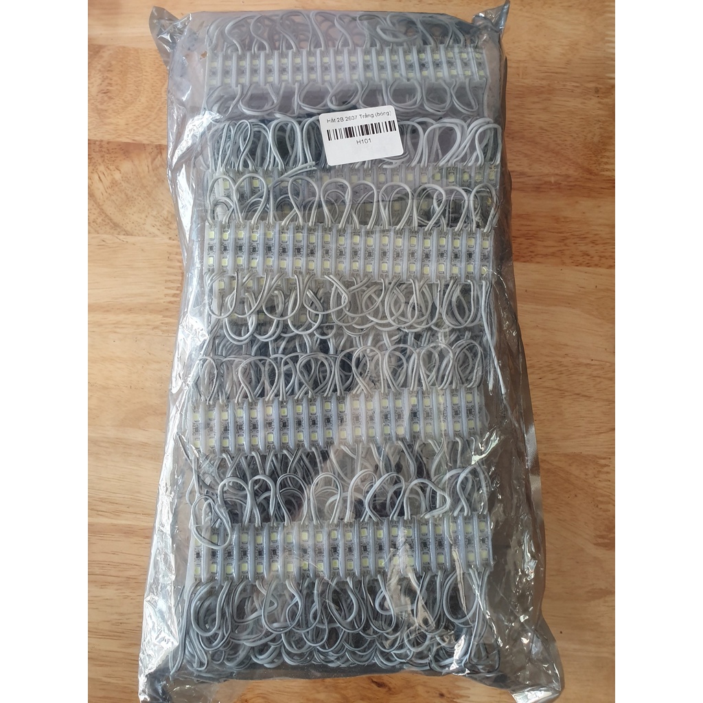 100 Bóng Led hắt  2 Bóng Nhí 12V Kích thước 26x07mm
