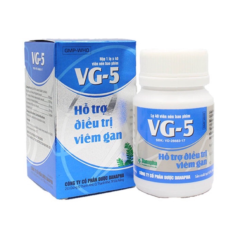 Viên uống VG-5 hộp 40 viên