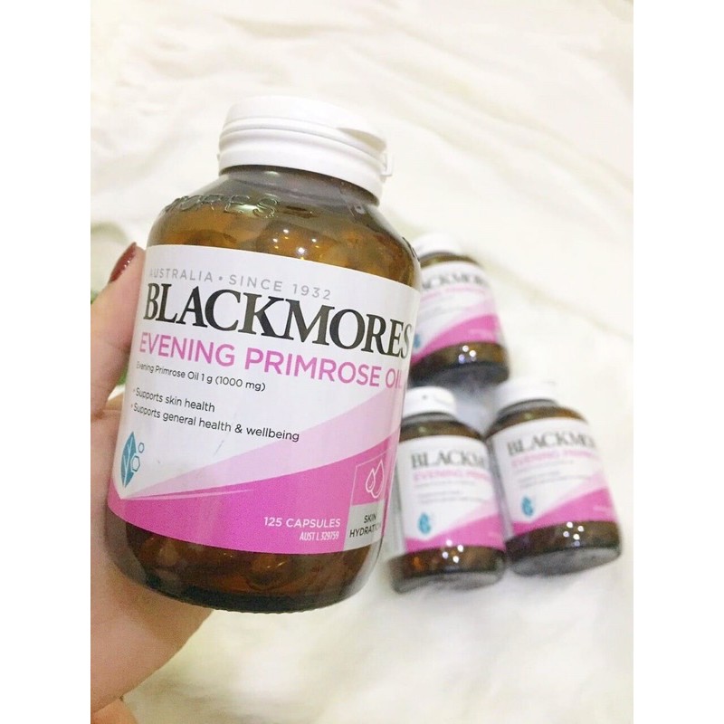 [XẢ KHO] Tinh Dầu Hoa Anh Thảo Blackmores 190 Viên & 125 Viên Của ÚC | Thế Giới Skin Care