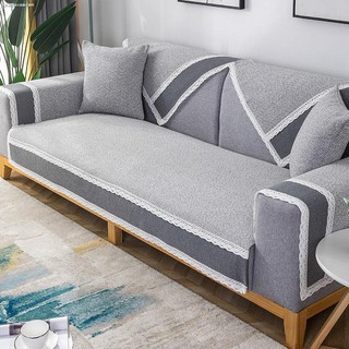 Bọc Ghế Sofa Bằng Vải Lanh Cotton Kiểu Dáng Đơn Giản Hiện Đại
