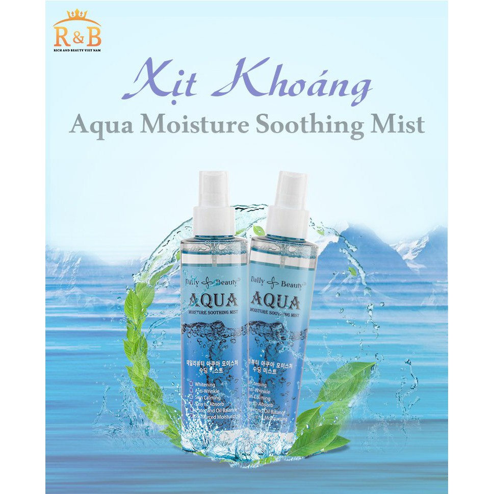 Xịt khoáng Aqua Moisture Soothing Mist | BigBuy360 - bigbuy360.vn