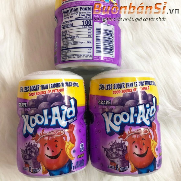 Bột Pha Nước Trái Cây KOOL AID 538gr